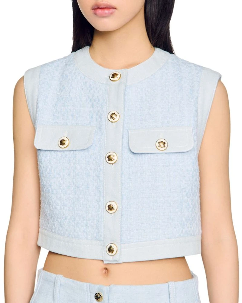 Decorative Tweed Jacket