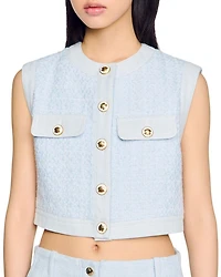 Decorative Tweed Jacket