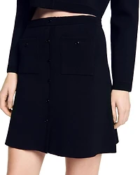 Short Knit Skirt