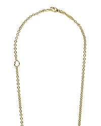 18K Yellow Gold Luna Cultured Pearl & Diamond Fleur Pendant Necklace