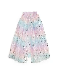 Sweet Wink Girls' Mermaid Ombre Cape - Age 3+ Years