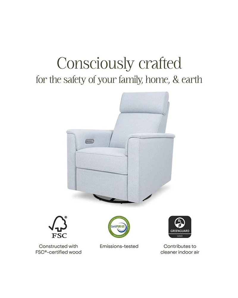 Willa Plus Power Recliner and Swivel Glider with Adjustable Power Headrest
