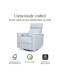 Willa Plus Power Recliner and Swivel Glider with Adjustable Power Headrest