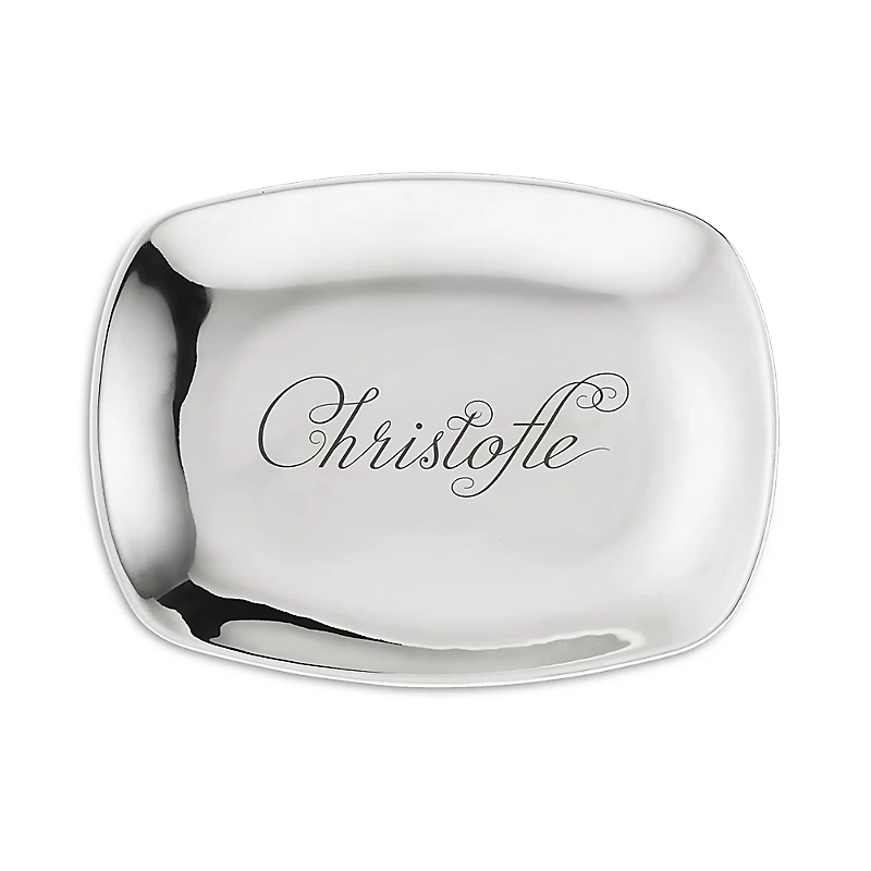 Christofle Chri Chri Porcelain Trinket Tray