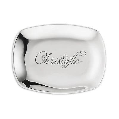 Christofle Chri Chri Porcelain Trinket Tray