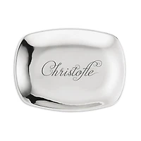 Christofle Chri Chri Porcelain Trinket Tray