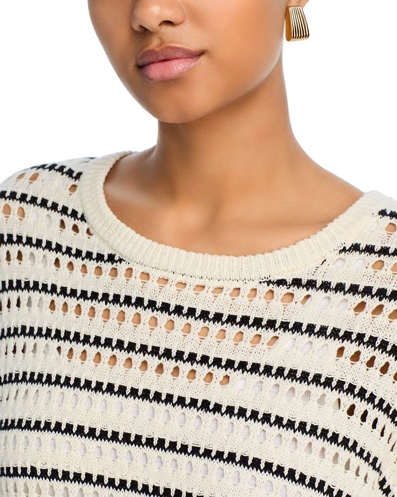 Open Knit Sweater