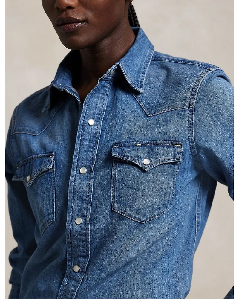 Denim Western Shirt