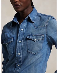 Denim Western Shirt