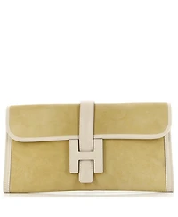 29 Jige Elan Clutch Doblis Suede