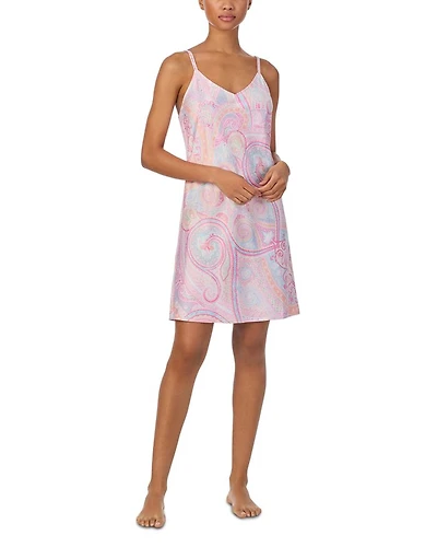 Double Strap V-Neck Chemise