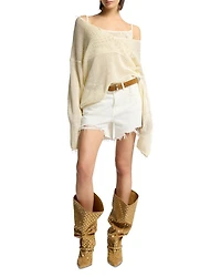 Monroe Denim Shorts Milkyway