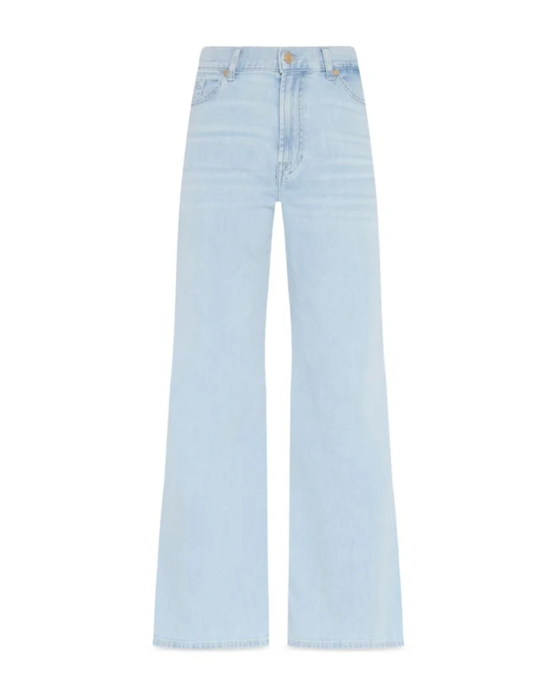 Lotta High Rise Wide Leg Jeans Malibu Sky