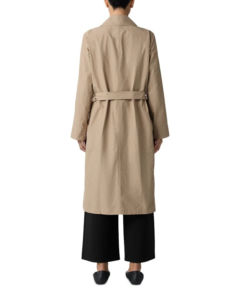Light Cotton Nylon Trench Coat