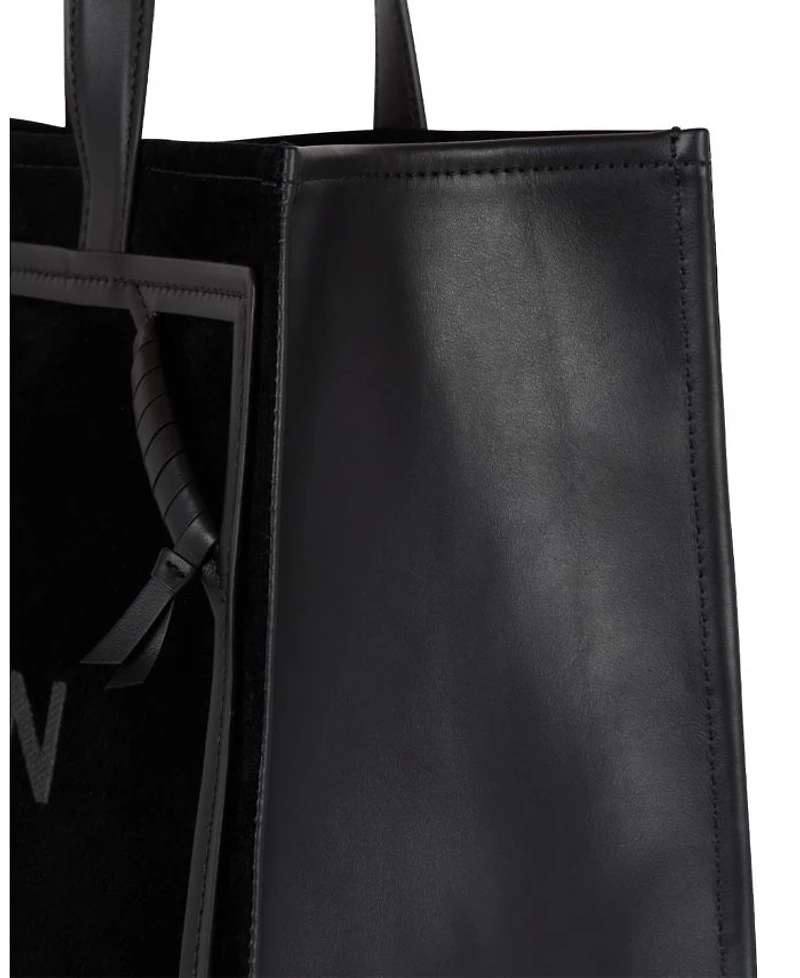 Women's Medium Suede B-Army Tote Bag