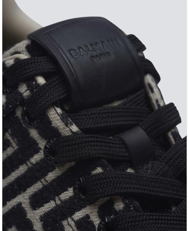 Women's B-Court Trainers with Jacquard Monogram