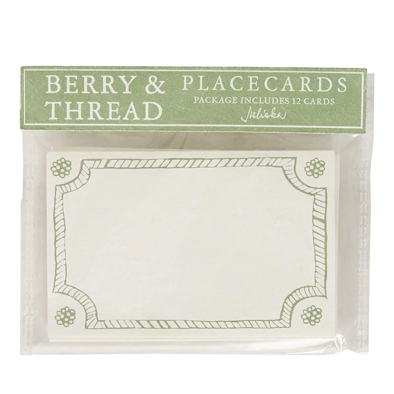 Juliska Berry & Thread Place Cards
