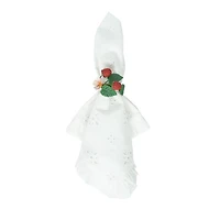 Meadow Walk Daffodil Napkin Rings, Set of 4