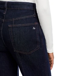 Skylar High Rise Flare Jeans Rinse
