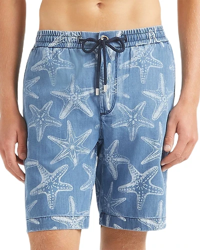 Vilebrequin Levant Denim 7.5 Bermuda Shorts