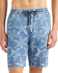 Vilebrequin Levant Denim 7.5 Bermuda Shorts