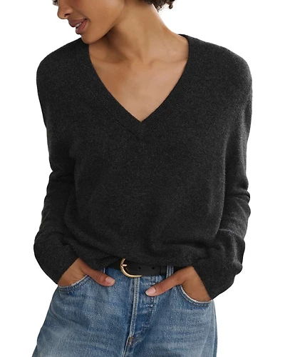Flynn Cashmere V Neck Sweater