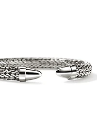 Sterling Silver Spear Polished Cuff Bracelet