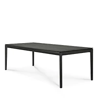 Ethnicraft Bok Dining Table, 95 x 39 Oak Black