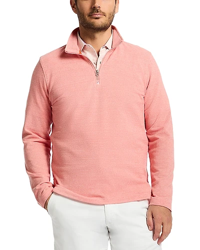 Robert Graham Hobson Quarter Zip Sweater
