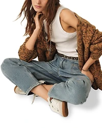 Avalon Seamed Jeans Light Used Blue