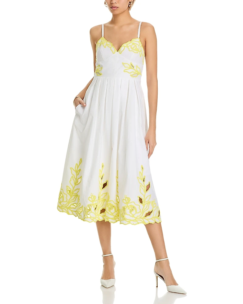 Cinq a Sept Trailing Peonies Maude Dress