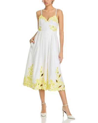 Cinq a Sept Trailing Peonies Maude Dress