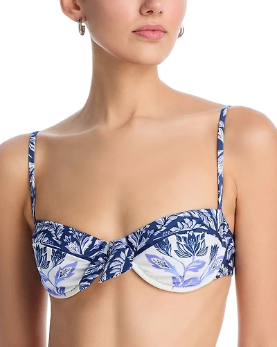 Delicate Tapestry Bikini Top
