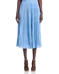 Rosalyn Pleated Midi Skirt