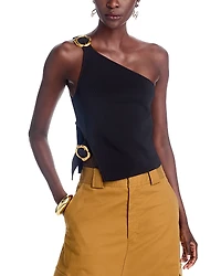 Cult Gaia Valeria One Shoulder Top