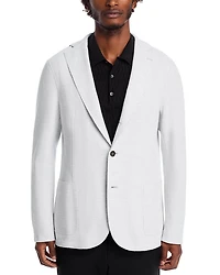 Cotton Pique Jersey Removable Hood Soft Jacket