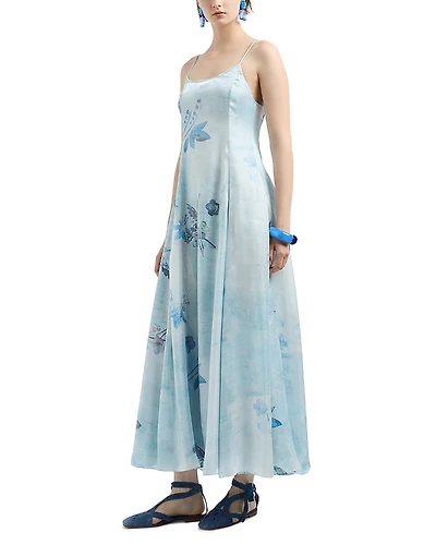 Emporio Armani Batik Floral Dress
