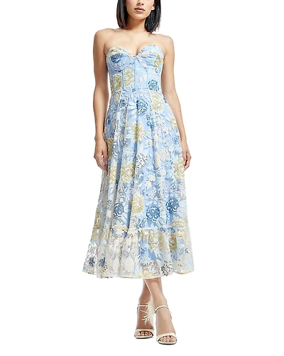 Dress the Population Carina Embellished Midi