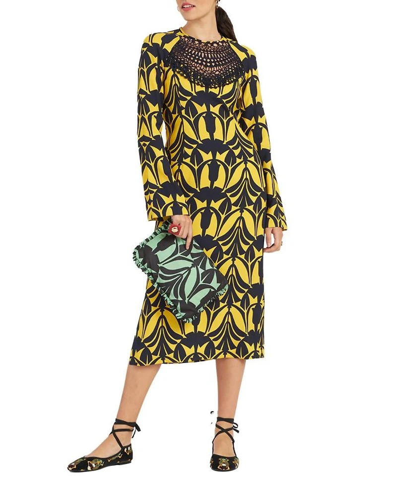 Wednesday Dress with Macrame'