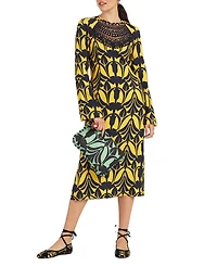 Wednesday Dress with Macrame'