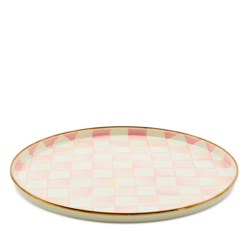Rosy Check® Round Tray