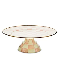 Rosy Check Large Pedestal Platter