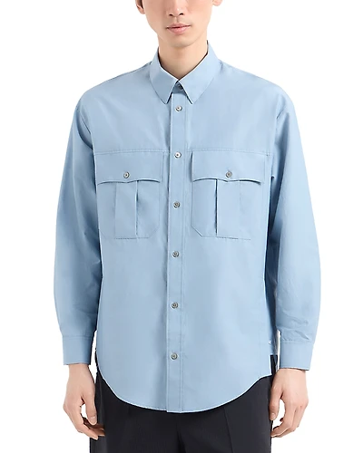 Emporio Armani Chest Pocket Button Up Shirt