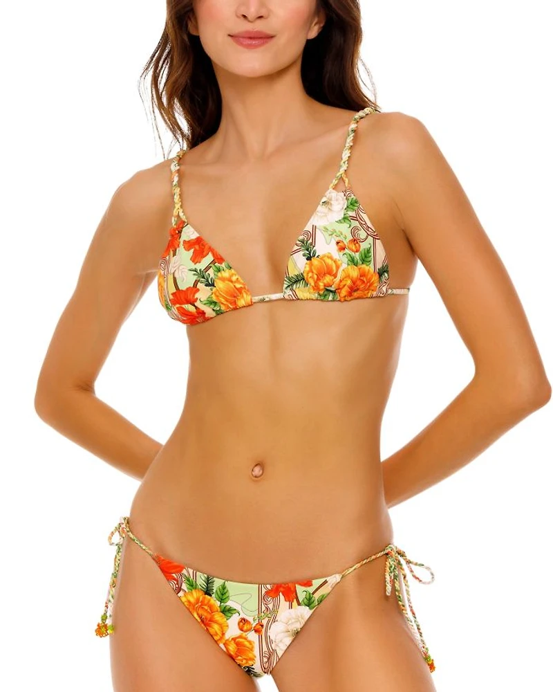 Nury Ete Floral Bikini Top