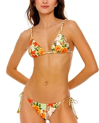 Nury Ete Floral Bikini Top