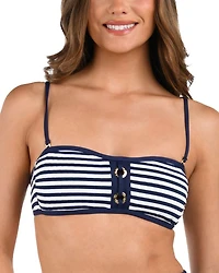 Sail Bandeau Bikini Top