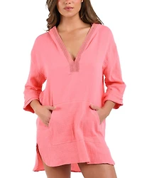 Hooded Cover Up Tunic