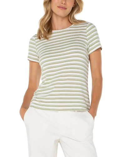 Slim Fit Crewneck Knit Tee