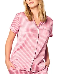 Loved Lines Silk Classic Short Set