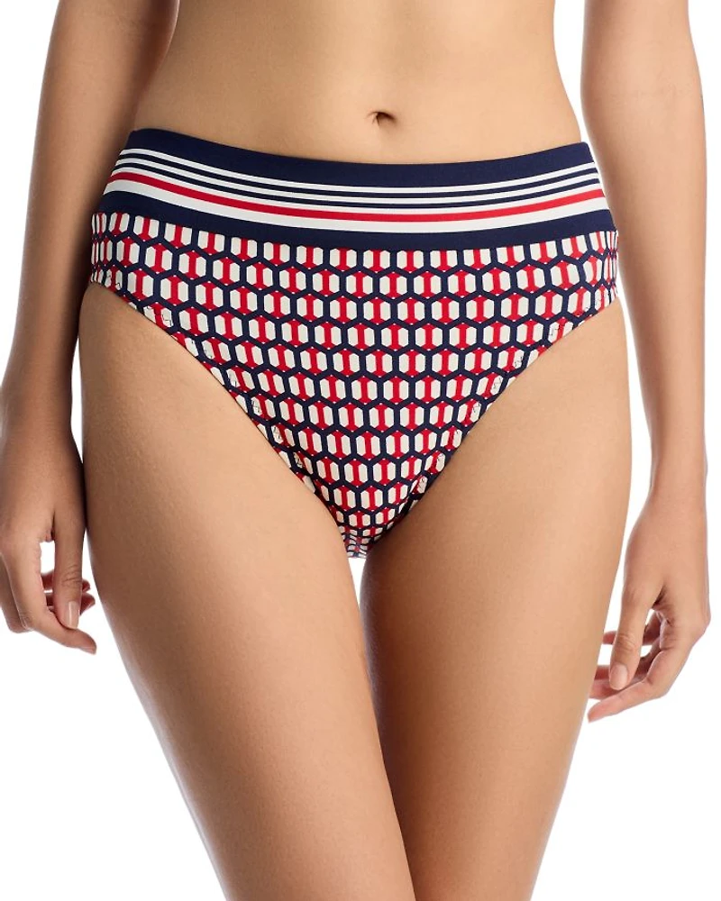 Simone High Waist Bikini Bottom
